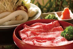 【ランチ&ディナー】『まつなが和牛』しゃぶしゃぶコース