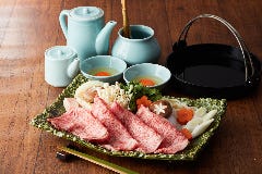 【ランチ&ディナー】『まつなが和牛』すき焼きコース