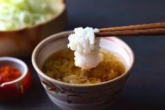 5/19~【夏季限定】鱧とずわい蟹、厳選豚肉の出汁しゃぶ会席