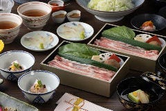 【個別鍋の出汁しゃぶ】お祝い会席 「百福 ももふく」(厳選豚肉)*前日までの要予約