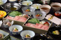 個別鍋の出汁しゃぶお祝い会席「千寿 せんじゅ」(和牛 厳選豚肉)前日までの要予約