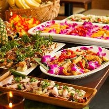 リゾート気分満載の店内を貸切♪ リゾート気分満載の店内を貸切♪