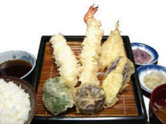だるまの天ぷら定食 吉塚本店
