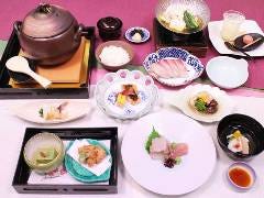 季節会席【八千円】 9,680円(税サ込)