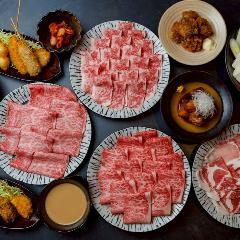 しゃぶしゃぶ すき焼き 食べ放題 和牛と豚 三条河原町店>