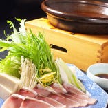 京野菜と天然鰤しゃぶしゃぶ 京野菜と天然鰤しゃぶしゃぶ