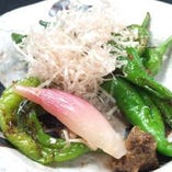 伏見唐辛子生姜焼き 伏見唐辛子生姜焼き