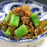 伏見唐辛子とじゃこの炊いたん 伏見唐辛子とじゃこの炊いたん