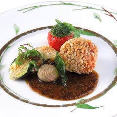 【ディナーコース Menu Saison】キャビア&フォアグラを味わう特別コース