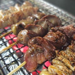 焼き鳥 EASTBEE 炎の焼鳥 モモ串 27g×10本 ( タレ付き / 焼き鳥