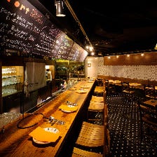 ポルトガルにあるバルの雰囲気を再現 ポルトガルにあるバルの雰囲気を再現