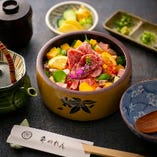 黒毛和牛ちらし寿司 黒毛和牛ちらし寿司