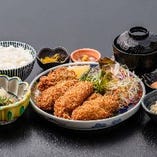 大粒かきフライ定食 大粒かきフライ定食