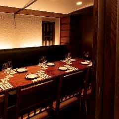 6~8名様用個室、ほか、大小さまざまな個室をご用意、2名様~ご利用OKで広々空間をご利用いただけます。感染対策にも◎