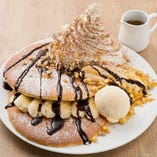 チョコレート&バナナ パンケーキ チョコレート&バナナ パンケーキ