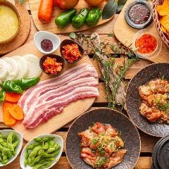 URBAN EARTH BBQ 熊谷駅ビル店 コース：和牛＆海鮮の豪華BBQセット
