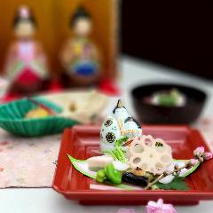 季節を彩る単品料理もお楽し頂けます 季節を彩る単品料理もお楽し頂けます