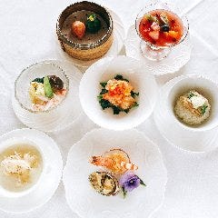 謝恩コース蘭全7品+グラススパークリング付き