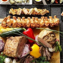 バイキングビュッフェ台4点セット✖︎2 土日祝限定 日替わりランチブッフェ】＊じゃらん限定＊ファミリー