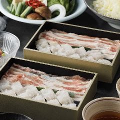 5/19~【夏季限定】鱧と厳選豚肉の出汁しゃぶ会席