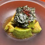 アボカドの本わさび醤油和え アボカドの本わさび醤油和え