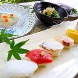 6月のおすすめランチ 『半貫にぎりご膳』 限定10食先着 6月のおすすめランチ 『半貫にぎりご膳』 限定10食先着