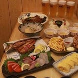 ◆魚介料理を堪能できる宴会コース! ◆魚介料理を堪能できる宴会コース!