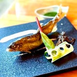鮎の塩焼き 鮎の塩焼き
