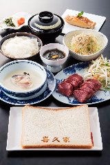【ランチ黒毛和牛コース】特選伊万里牛や季節のスープ、さらにデザートまでついた全7品