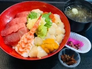 活き活き海鮮丼