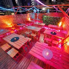 星降る夜空ビアガーデン BBQ食べ放題 スカイテラス 渋谷店