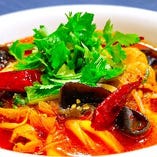 お勧め6.水ギョーザ入り春雨マーラータン お勧め6.水ギョーザ入り春雨マーラータン