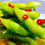 お勧め5.枝豆の紹興酒香り漬け お勧め5.枝豆の紹興酒香り漬け