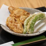 日替わりランチ 鶏肉天ぷら蕎麦又は五島手延べうどん 日替わりランチ 鶏肉天ぷら蕎麦又は五島手延べうどん