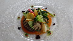 本日の鮮魚のスチーム トマトバルサミコソース 本日の鮮魚のスチーム トマトバルサミコソース