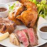 ボリューム満点!BBQプレート ボリューム満点!BBQプレート