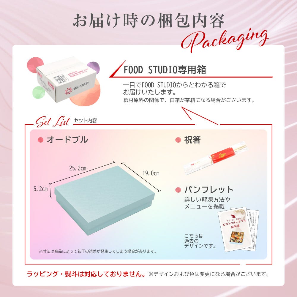 梱包内領 おせち 洋風 おせち料理 洋風おせち オードブル