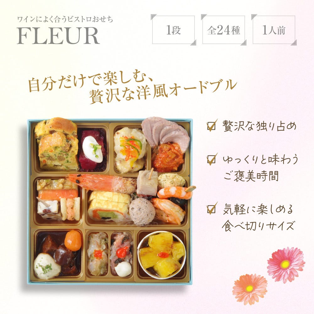 メニュー1 ビストロおせち オードブル おせち料理 