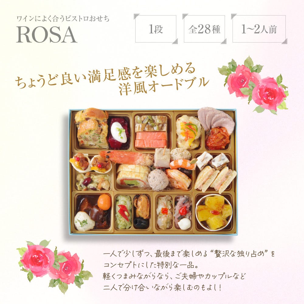 メニュー1 ビストロおせち オードブル おせち料理 