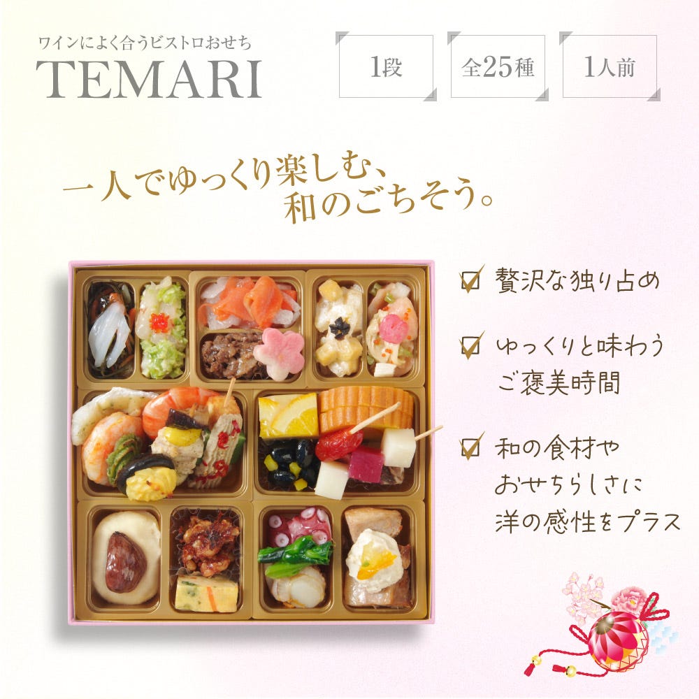 メニュー1 ビストロおせち オードブル おせち料理 