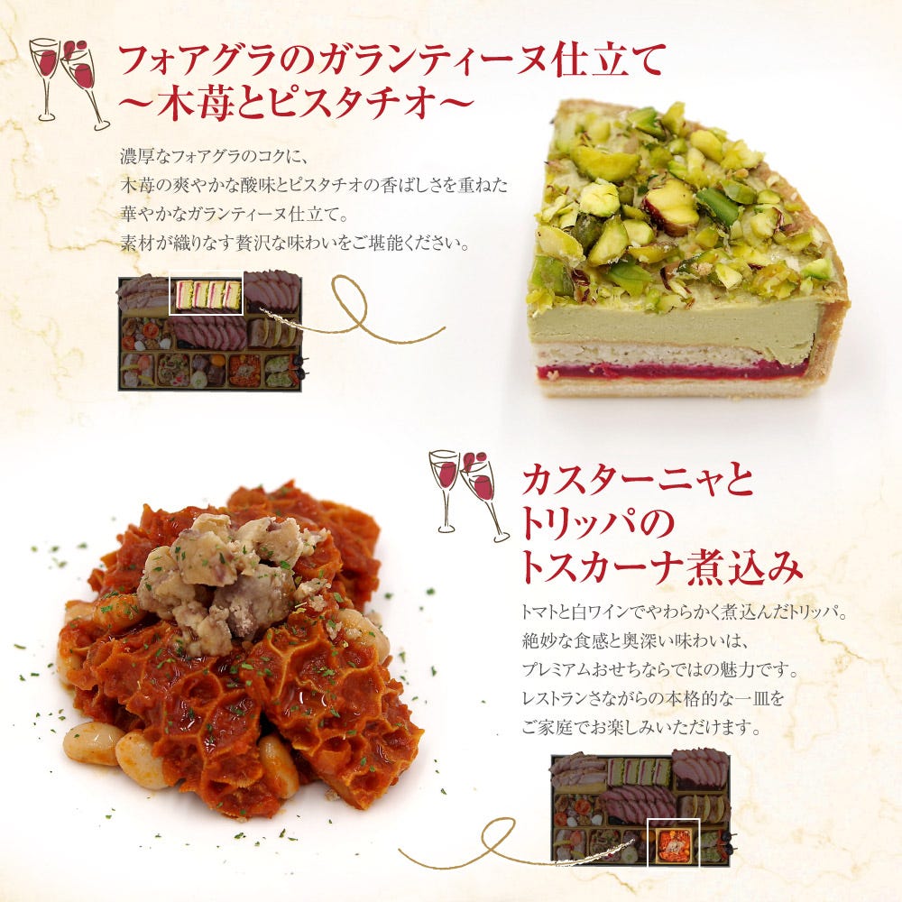 メニュー3 ビストロおせち オードブル おせち料理 