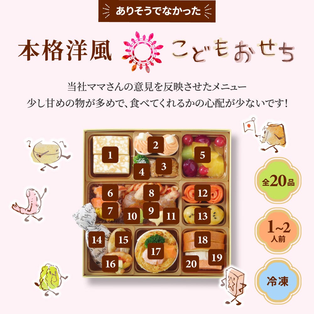 おせち 料理 こども 子ども 子供 向け 用 洋風 オードブル