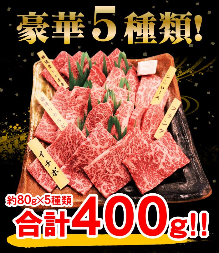豪華5種類400g