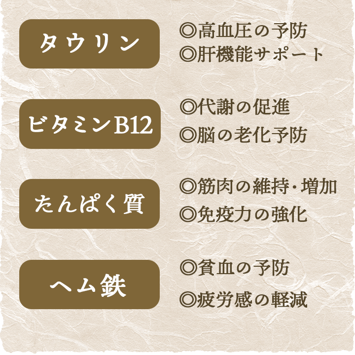あわびの栄養効果