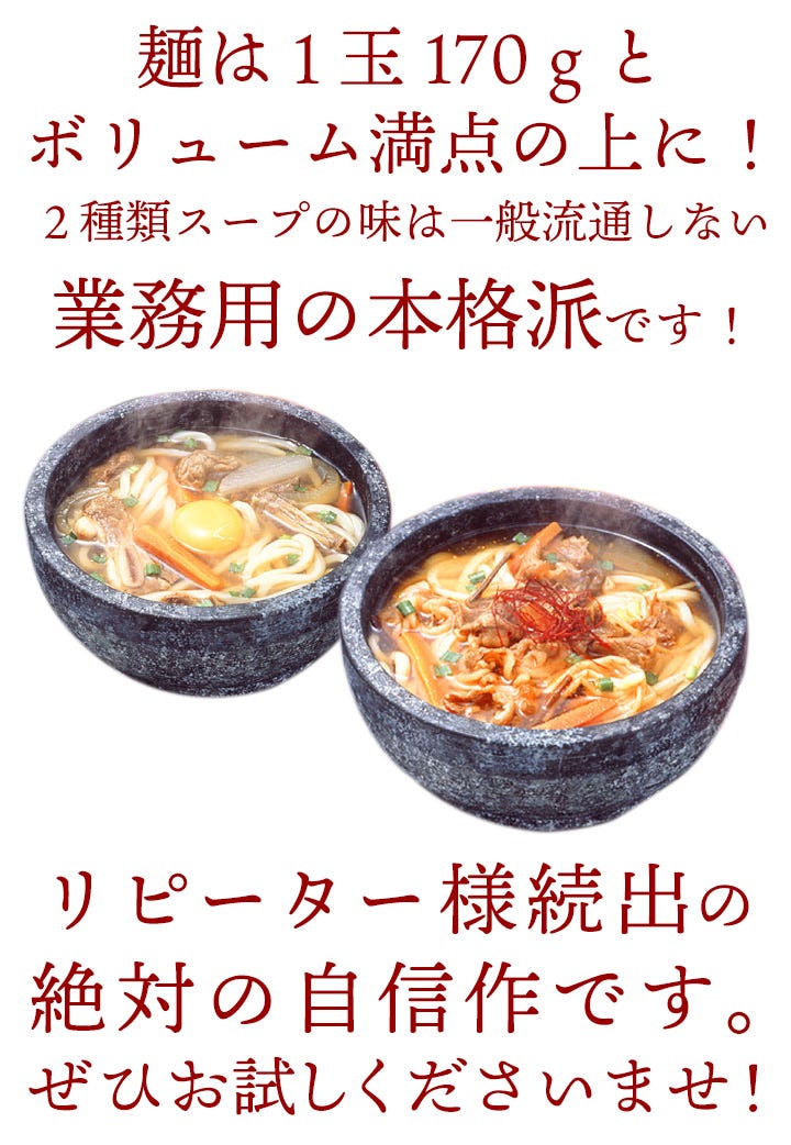 韓国うどん10食セット