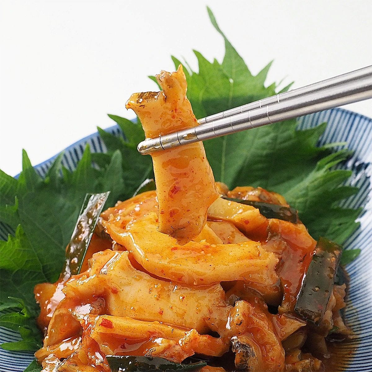 特別な日に食べたい特別なキムチがこのあわびキムチです