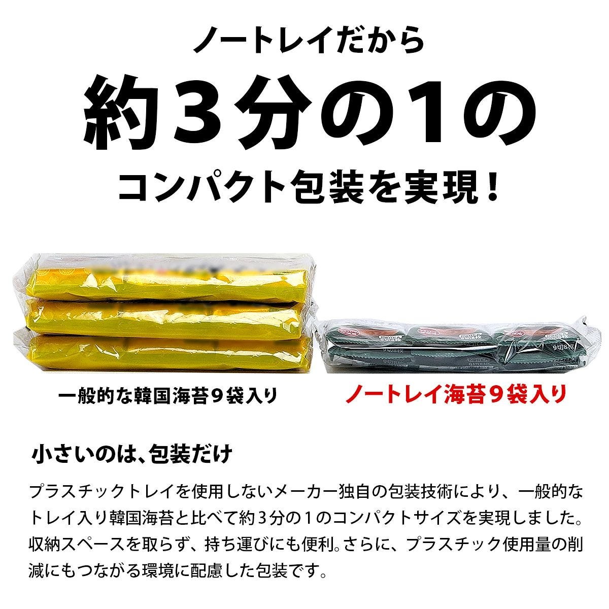 コンパクト包装のノートレイ