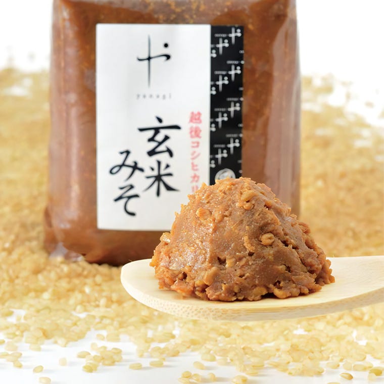 コシヒカリ玄米みそ 袋入　500g