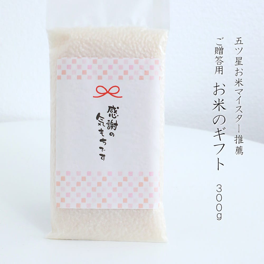 お米 ギフト   使い切りパック300g(約2合)