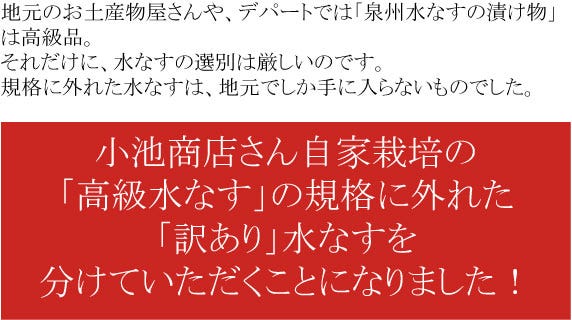 小池商店さん自家栽培の「高級水なす」の規格に外れた「訳あり」水なすを分けていただくことになりました!